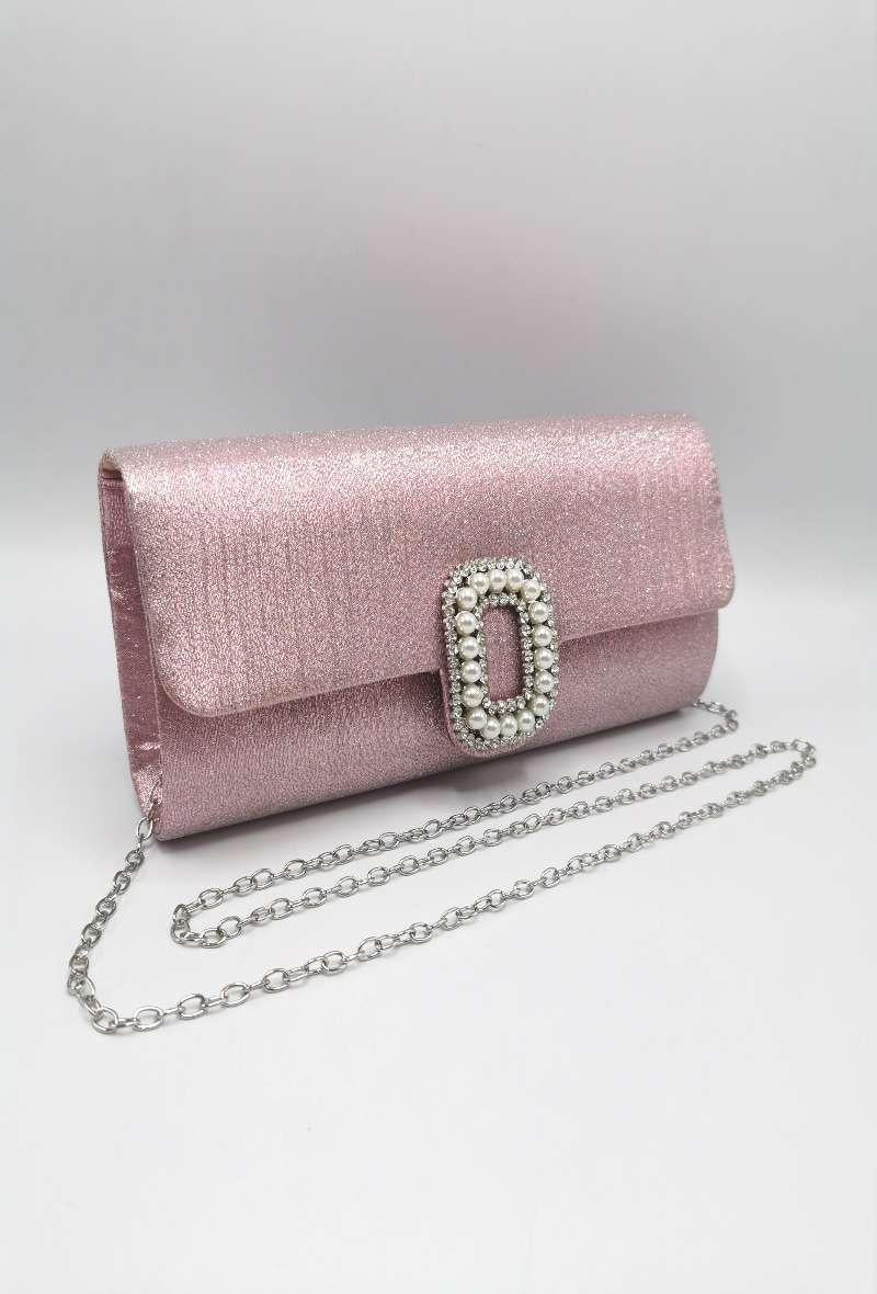 Clio Clutch (Pink)