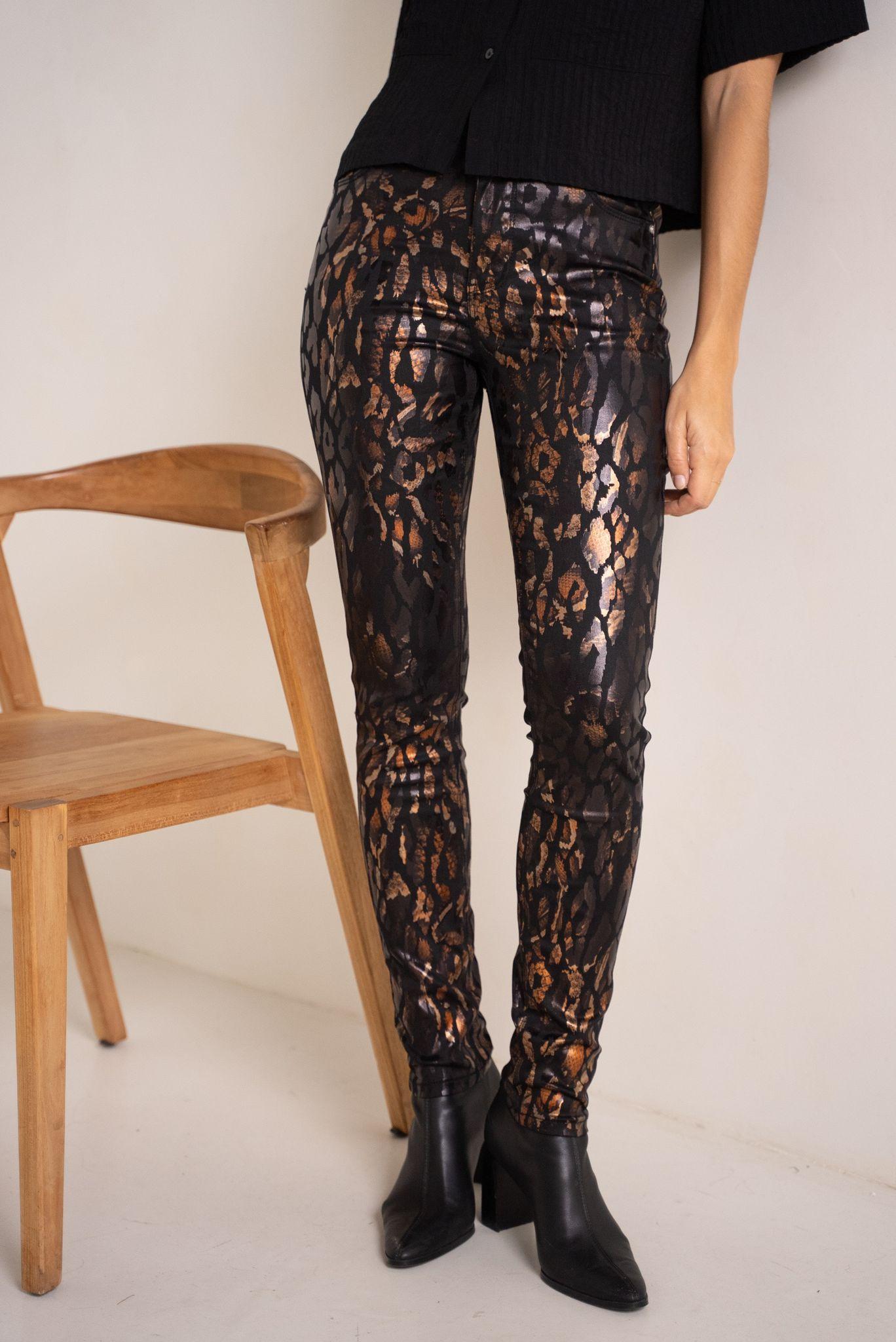 Leila Metallic Trousers