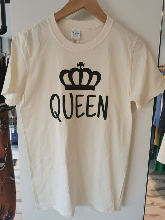 Queen Handprinted Tee